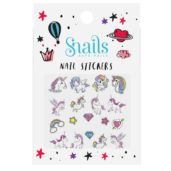 Snails Naklejki na paznokcie dla dzieci Snails - Unicorn