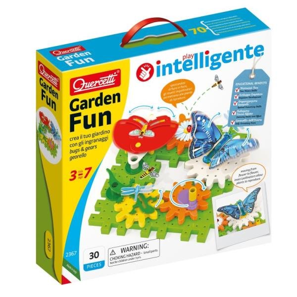 Quercetti Zestaw Garden Fun Georello Bugs & Gears # z wartością produktów powyżej 89zł!