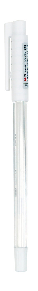 Długopis żel OfficeG biały 0,8mm MG AGP13277