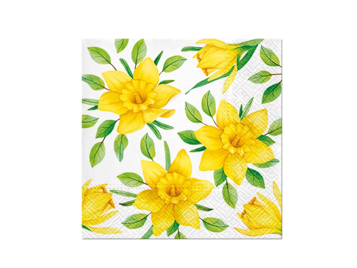 Paw DECOR Serwetki DAFFODILS IN BLOOM 33 x 33 cm 20 szt.