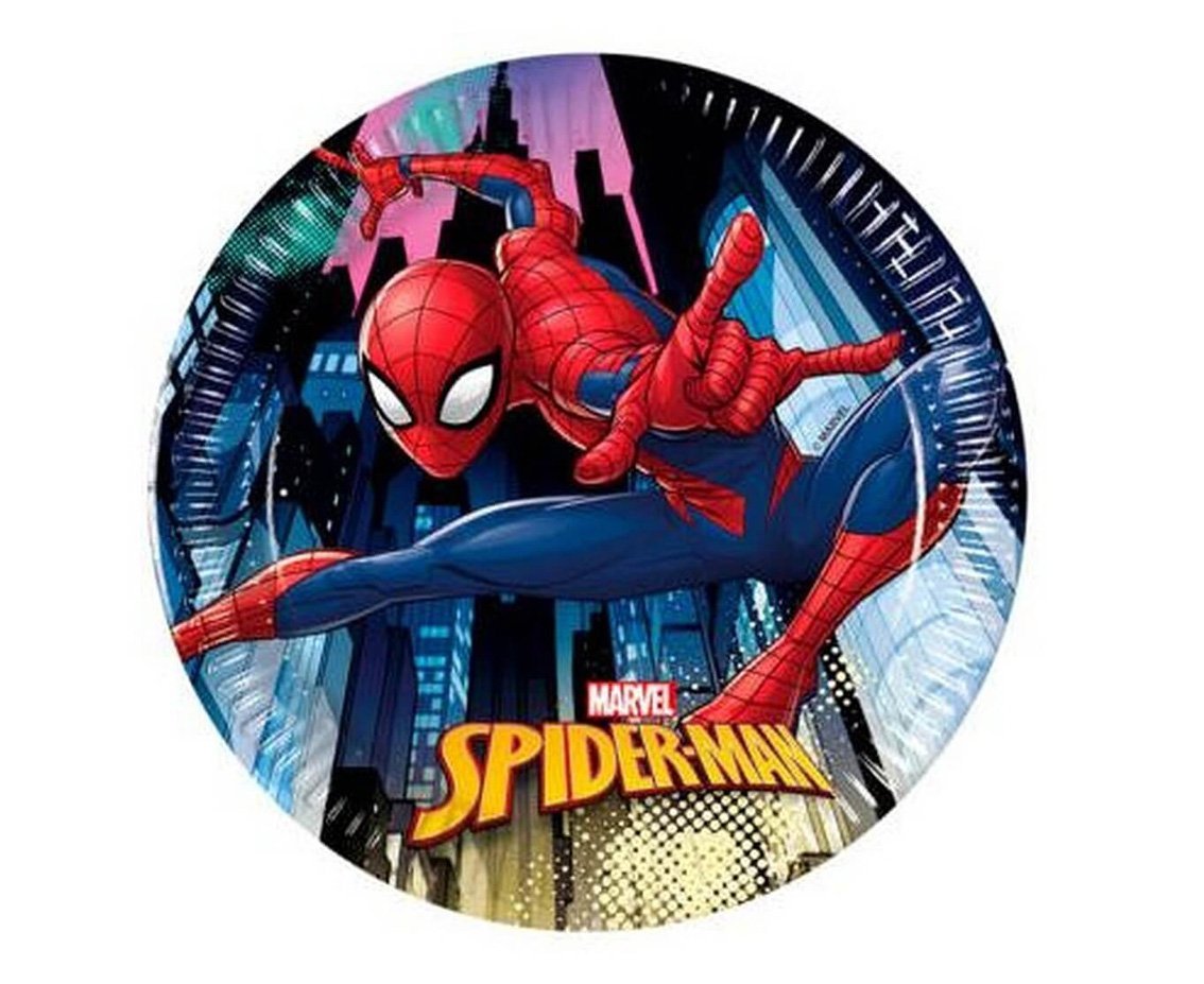 GoDan Talerzyki papierowe Spiderman 8szt 4934869