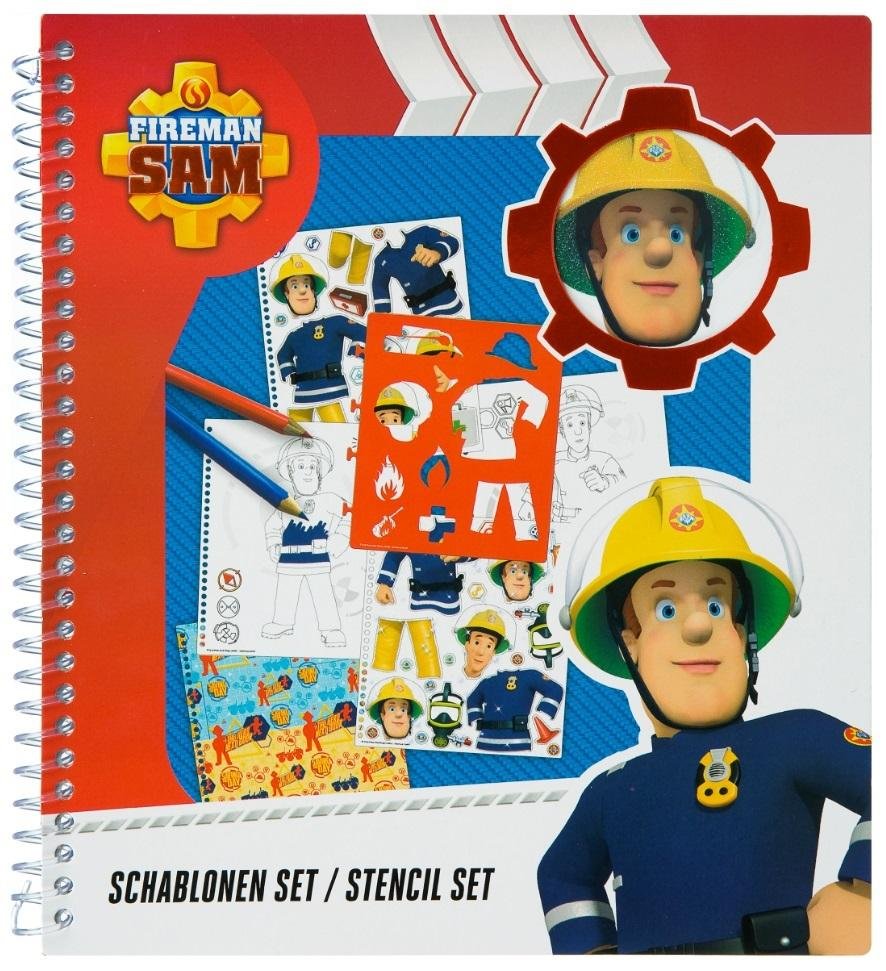Simba Toys Strażak Sam Zestaw szablonów 32 elementy