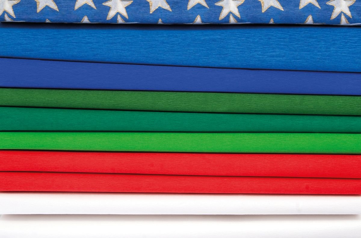 GDD Bibuła marszczona 25x200 Święta mix HAPPY COLOR