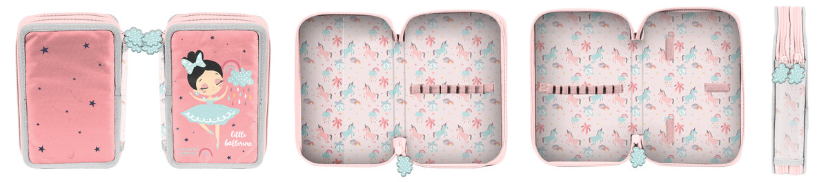 Piórnik Ballerina PP22BC-P022BW PASO