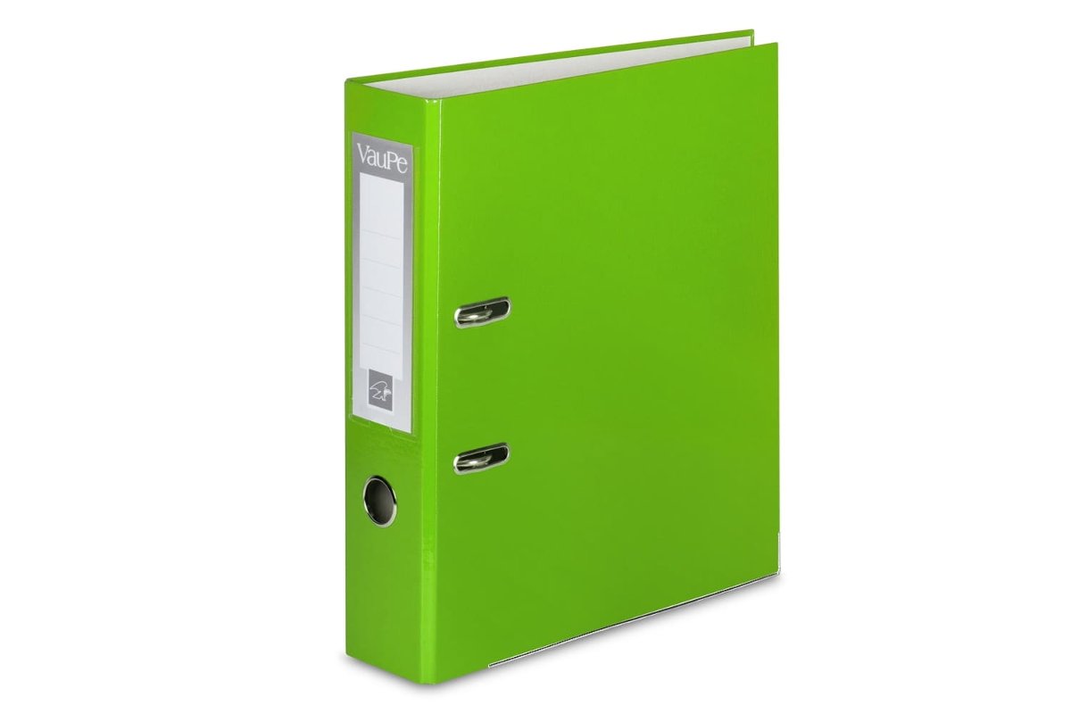 Vaupe segregator A4/50 okuty jasnozielony 062/15