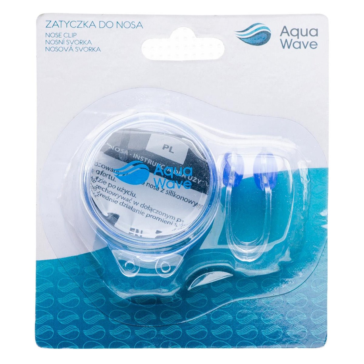 AQUAWAVE Klips do nosa AQUAWAVE NOSECLIP 81467-BLUE