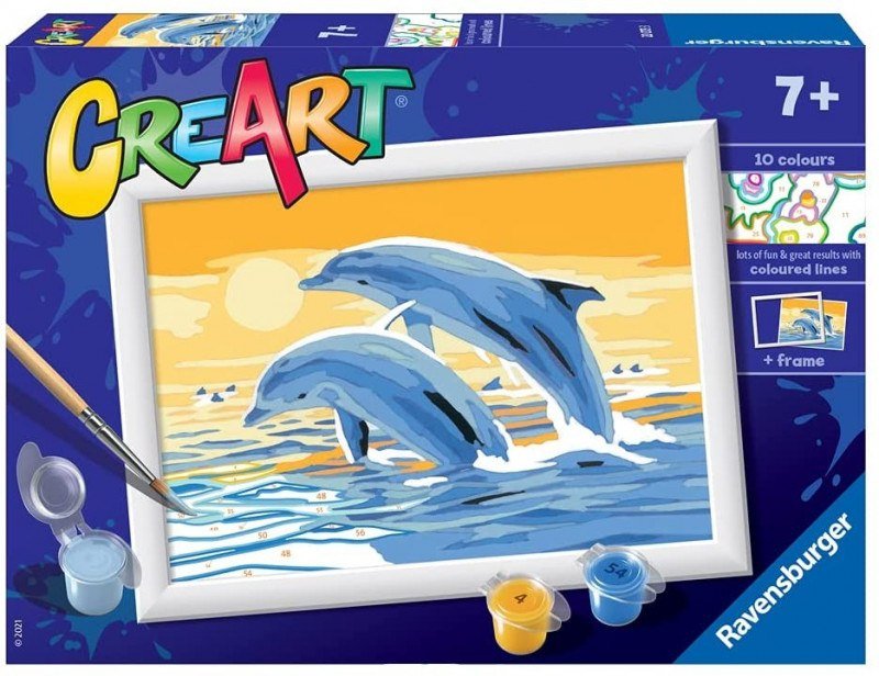 Ravensburger Malowanka CreArt Delfiny 20073 20073