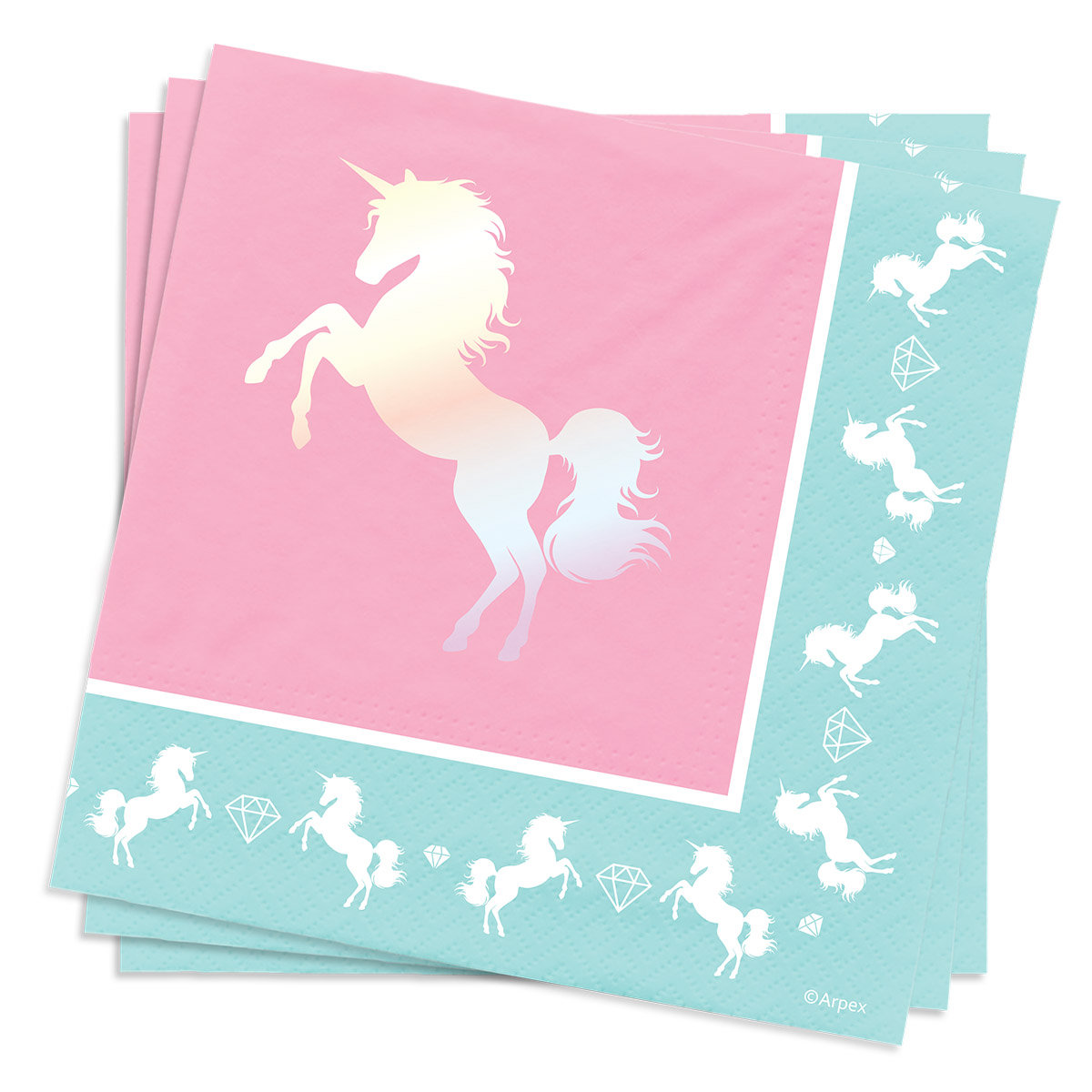 Serwetki - Jednorożec 33x33cm 20szt - Arpex