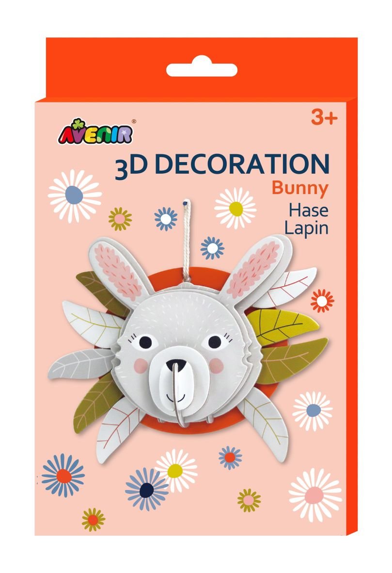 Russell Dekoracje 3D - królik -
