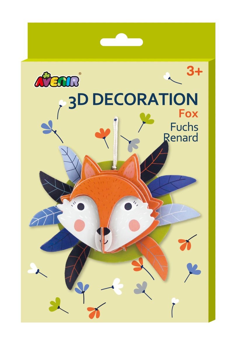 Russell Dekoracje 3D - lis -