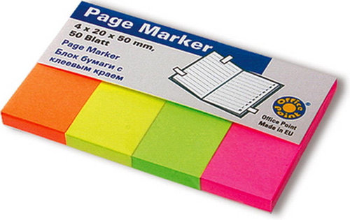 Koh-I-Noor Karteczki indeksujące pastelowe 4x50 fiszek