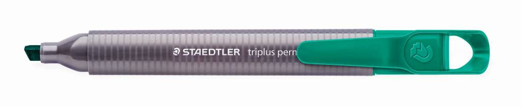 Staedtler Marker permanentny Triplus 3550 zielony 10szt)