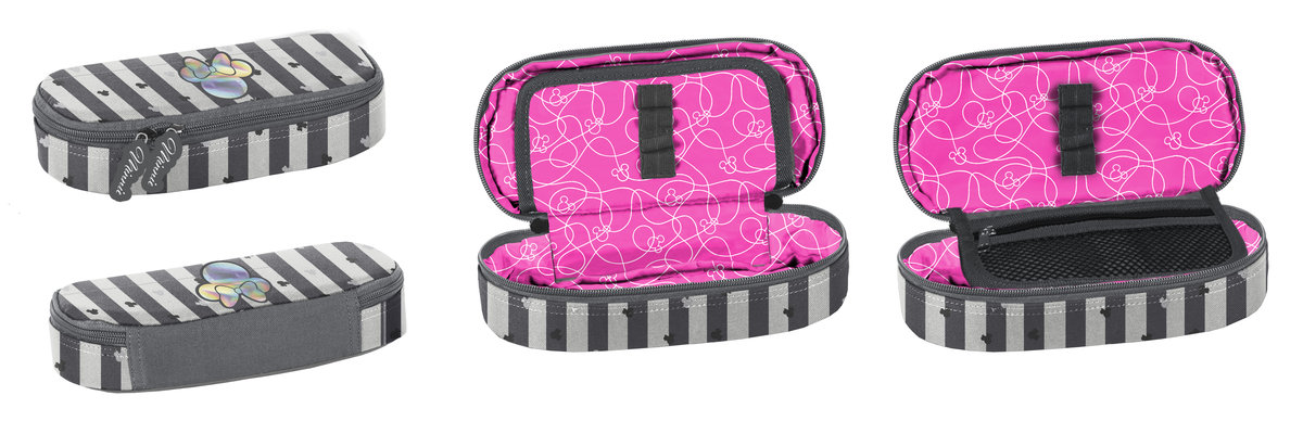 Piórnik Beuniq DM22SS-013 Minnie Silver PASO