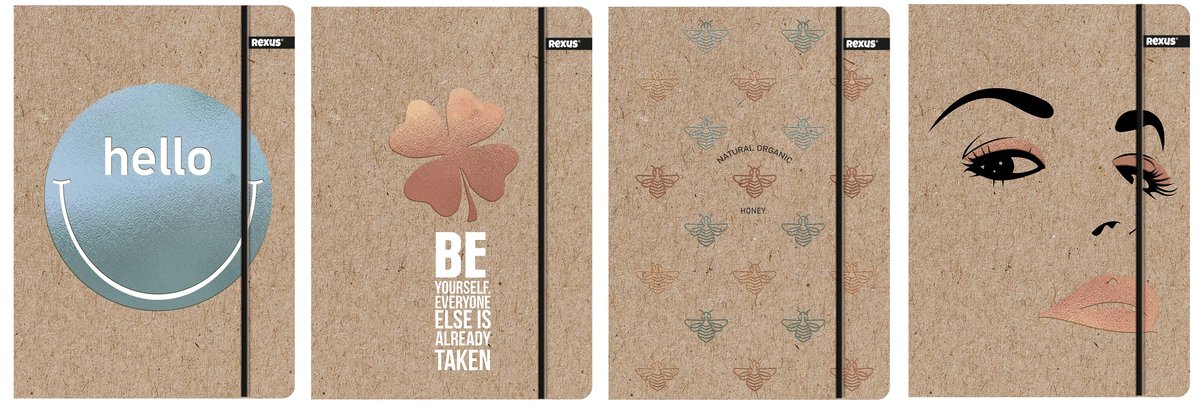 Beniamin Teczka z gumką A4 Kraft Liner Hs -