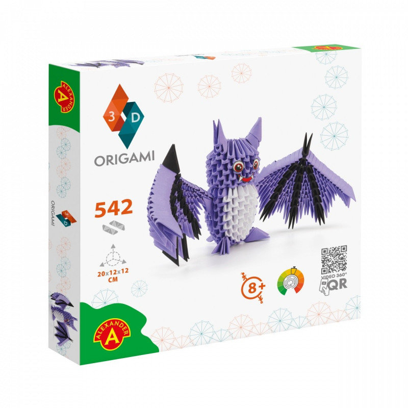Alexander Alexander Origami 3D - Nietoperz 5_794197