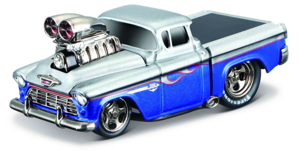 Maisto, 15526 Muscle 1955 Chevrolet Cameo Pickup 1/64