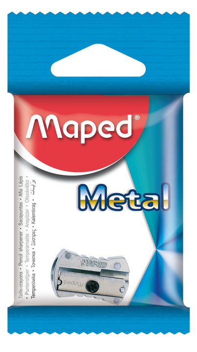 Maped Temperówka metalowa pojedyńcza METAL CLASSIC 006600