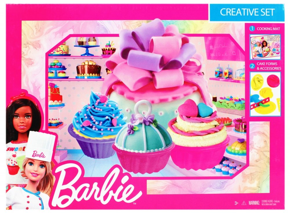 Mega Creative Masa plastyczna Barbie cukiernia duża -