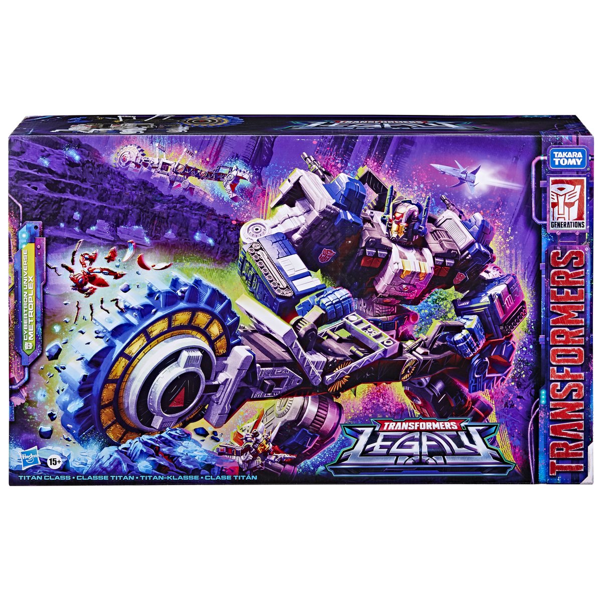 Hasbro, figurka Transformers Generation Legacy EV TITAN, F2986