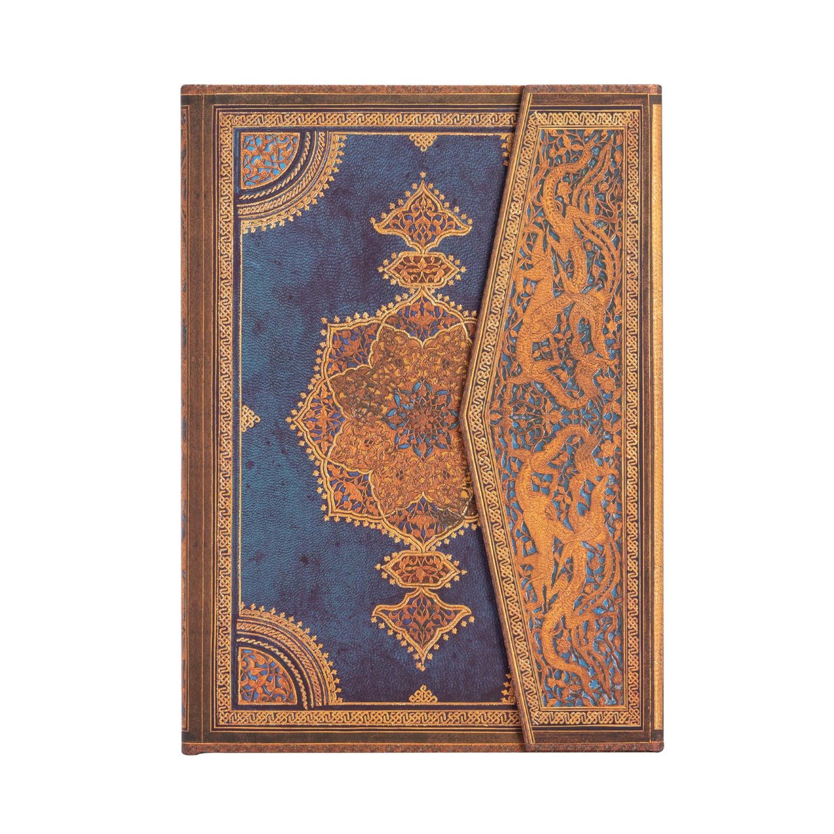 Paperblanks Notes Safavid Indigo Midi linia