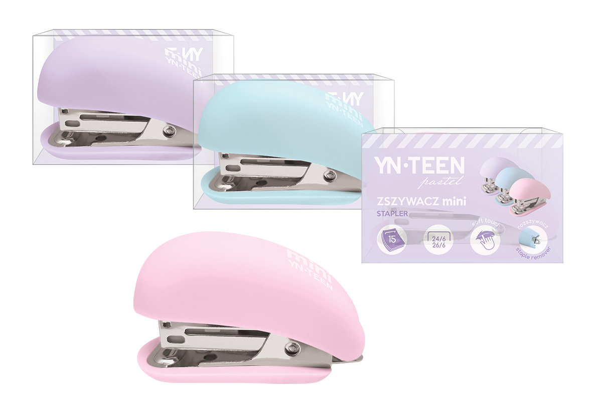 Noster Zszywacz mini Pastel 730366