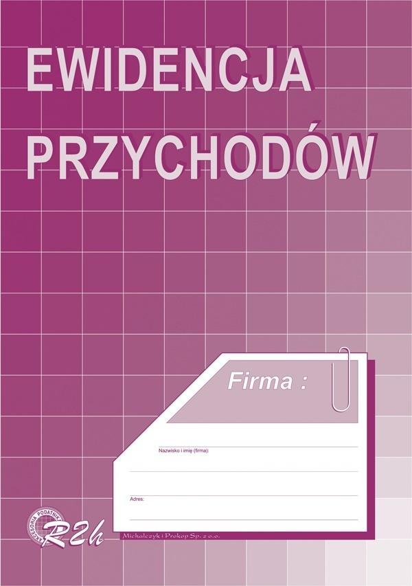 Michalczyk i Prokop, Druk Ewidencja przychodów A4, Mp R-2h R02-h Mp