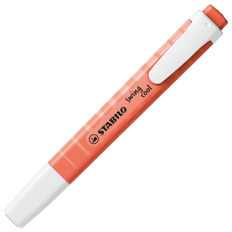Zakreślacz Swing Cool Pastelowy Mellow Coral Red, Stabilo