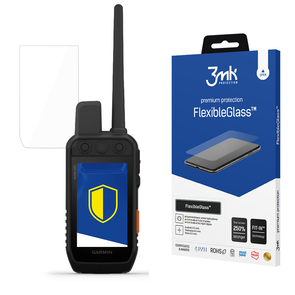 Garmin 3mk Protection Szkło ochronne na ekran Alpha 200i - 3mk FlexibleGlass (1 szt) FG ALPHA 200I