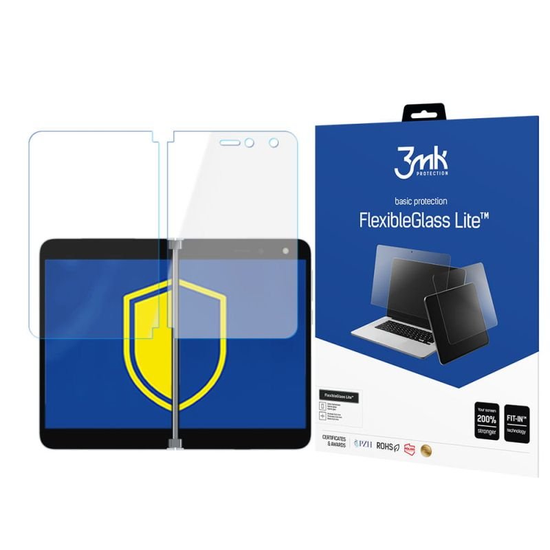 3MK, Microsoft Surface Duo, Szkło hybrydowe, FlexibleGlass Lite 8.3''