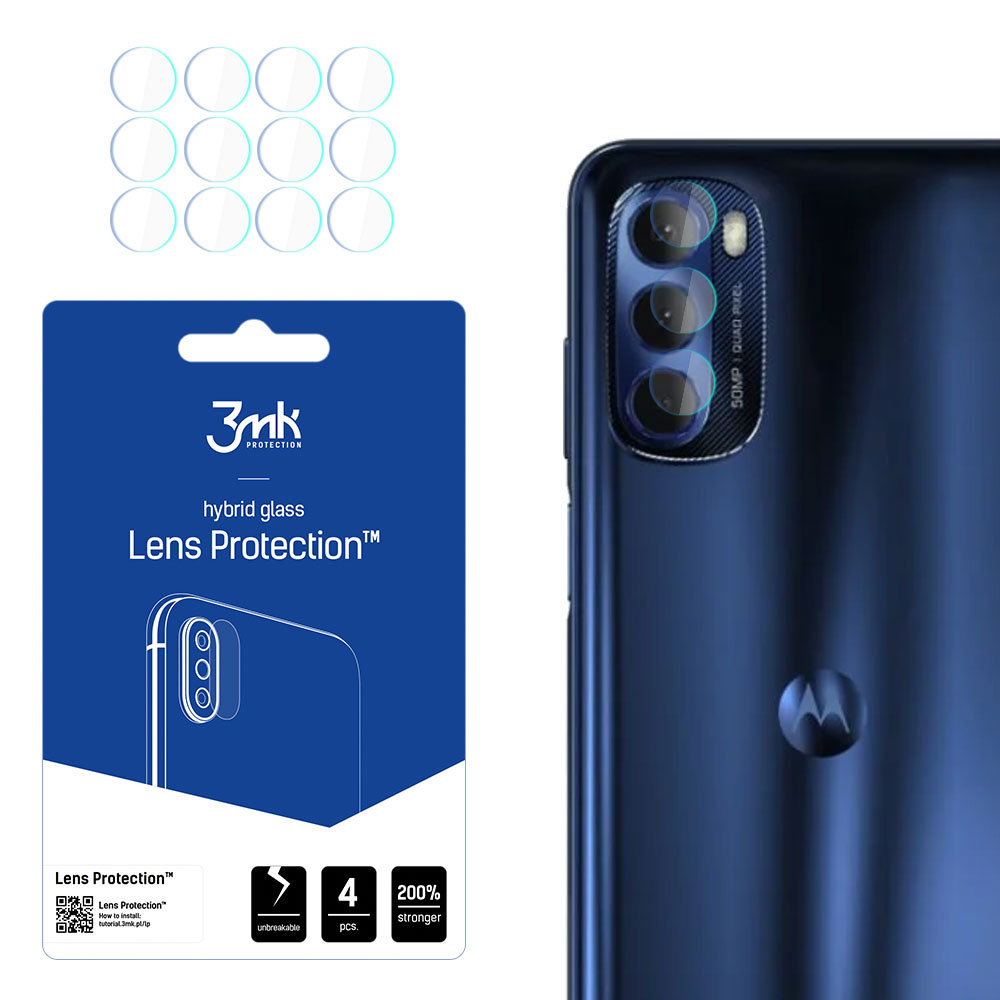 3mk Lens Protect Motorola Moto G Stylus 2022 Ochrona na obiektyw aparatu 4szt