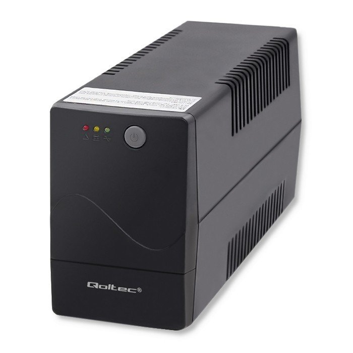 Qoltec Zasilacz awaryjny UPS MONOLITH | 650VA | 360W (53970)