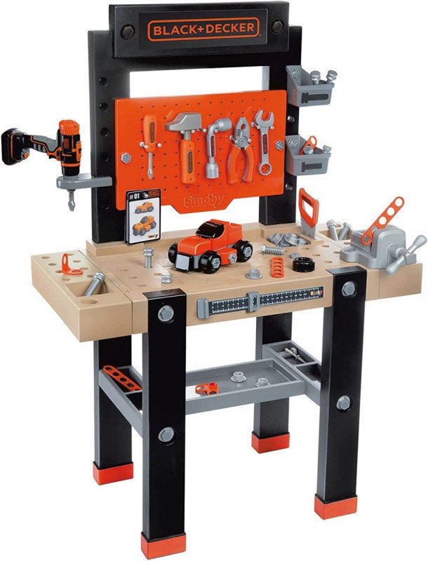 SMOBY Black&Decker Warsztat Bricolo Center 92 Akcesoria