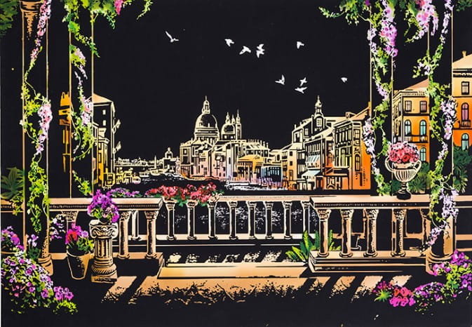 Magiczna Zdrapka Wenecja 40,5x28,5cm