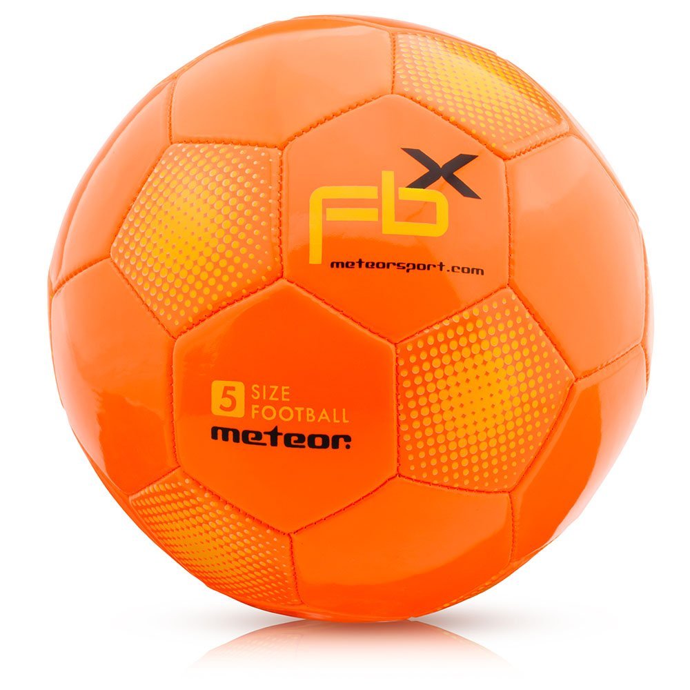 Meteor Piłka nożna FBX pomarańczowa r. 5 37002