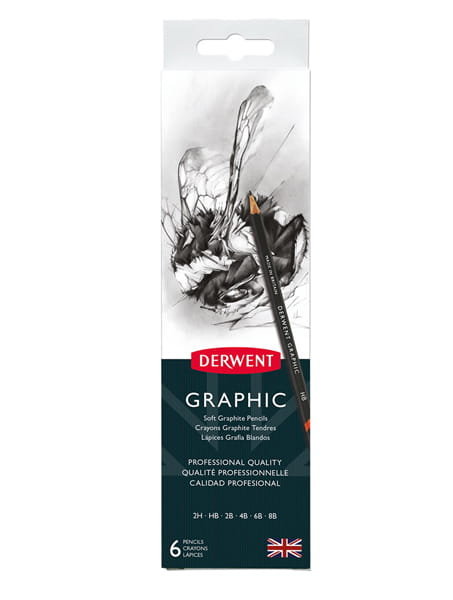 Komplet Ołówków 6 szt. + Temperówka