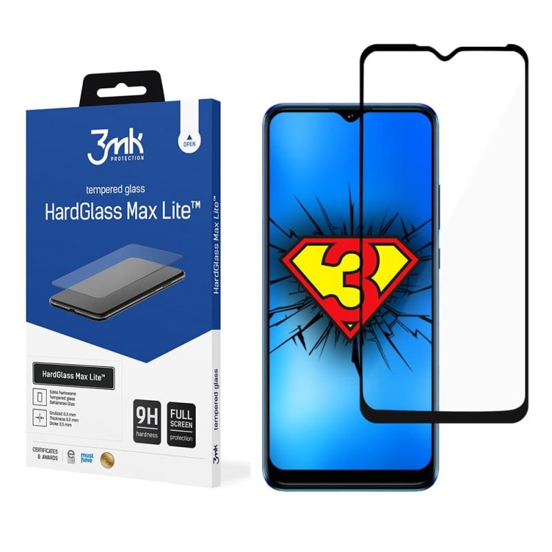 TCL 30 SE Black - 3mk HardGlass Max Lite™