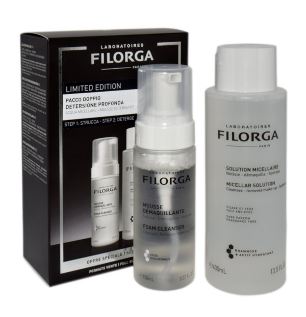 Фото - Засіб для очищення обличчя і тіла Filorga Make Up Remover Woda micelarna + Pianka 