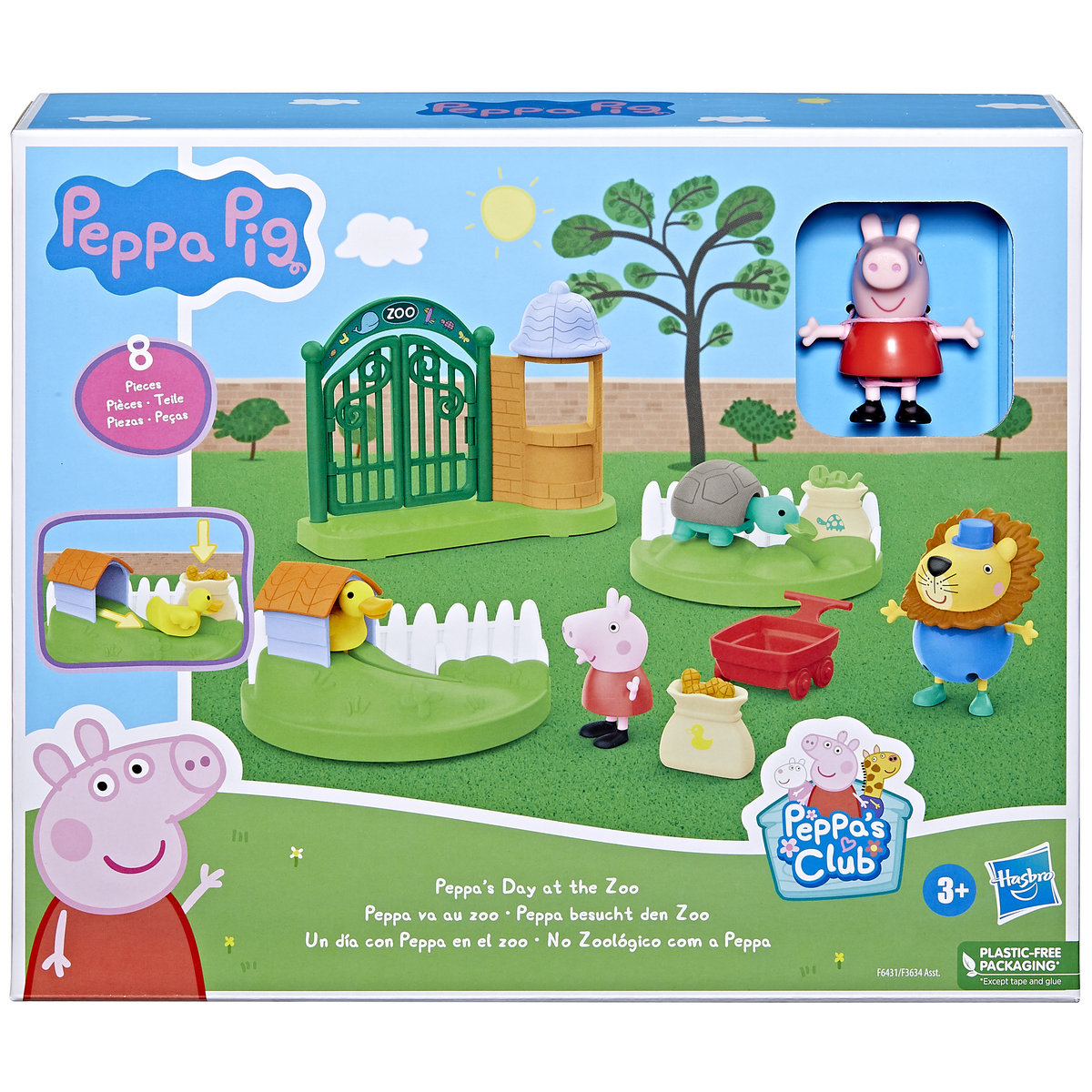 Hasbro, figurka Świnka Peppa WYCIECZKA DO ZOO