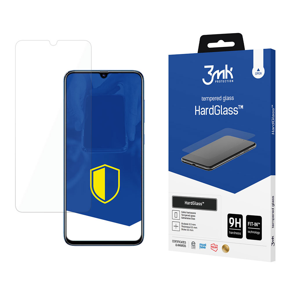 3MK HardGlass Screen protector Samsung Galaxy A70 Tempered Glass Transparent HardGlass SamsungA70