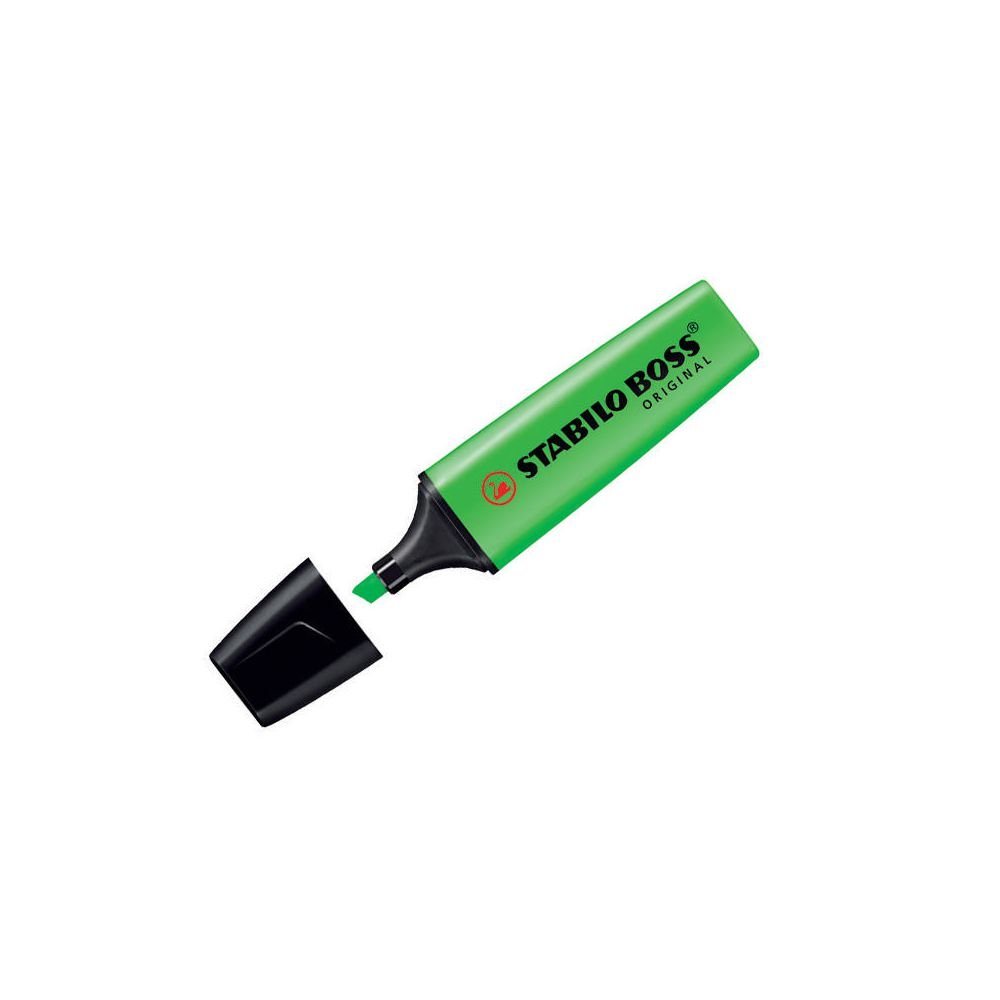 Stabilo Do ustawienia ZAKREŚLACZ BOSS 70/33 ZIELONY ZAKREŚLACZ BOSS 70/33 ZIELONY 070187A