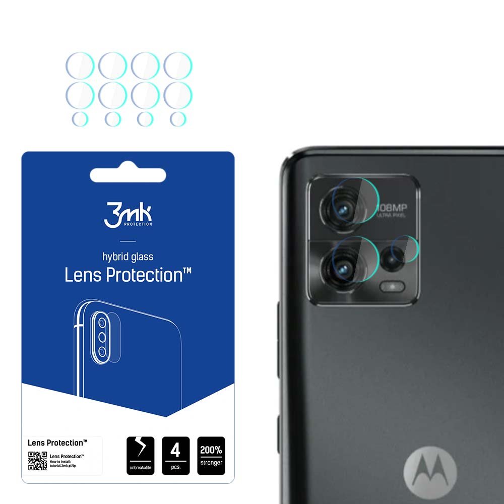 3MK Motorola Moto G72 Lens Protection