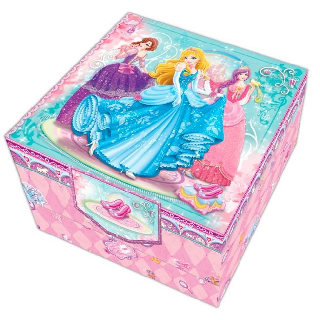 zestaw w pudełku z szufladami - princess