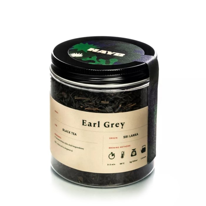 Czarna herbata HAYB Earl Grey 70g