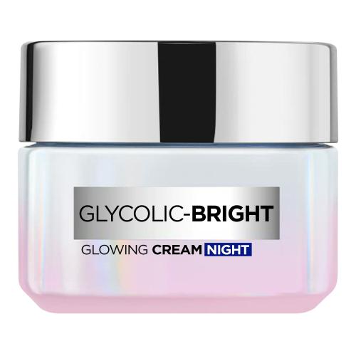 L'Oréal Paris Glycolic-Bright Glowing Cream Night krem na noc 50 ml dla kobiet