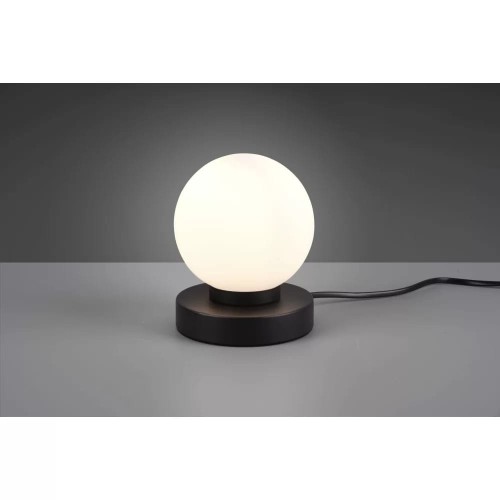 Prinz II lampa stołowa 1-punktowa czarna R54011032