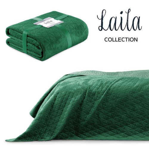 AmeliaHome narzuta na łóżko LAILA zielona 200x220