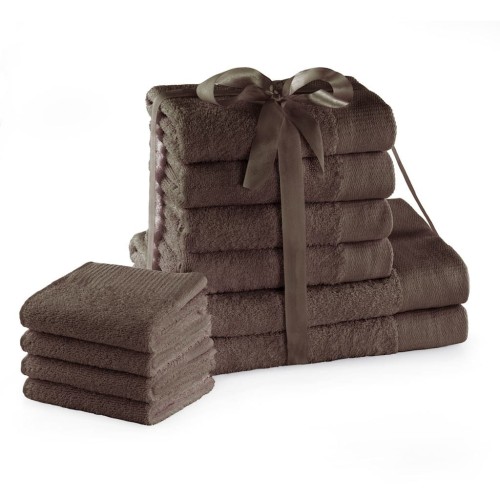 AmeliaHome komplet ręczników frotte 2szt. 70x140 +4szt. 50x100 +4szt. 30X50