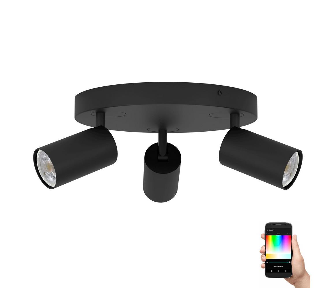 Eglo 900336 - LED RGBW Ściemnialny naświetlacz TELIMBELA-Z 3xGU10/4,9W/230V