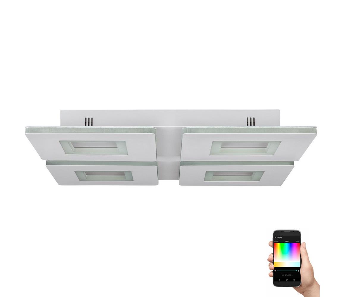 Eglo 900481 - LED RGBW Ściemnialny plafon PADROGIANO-Z LED/26,2W/230V