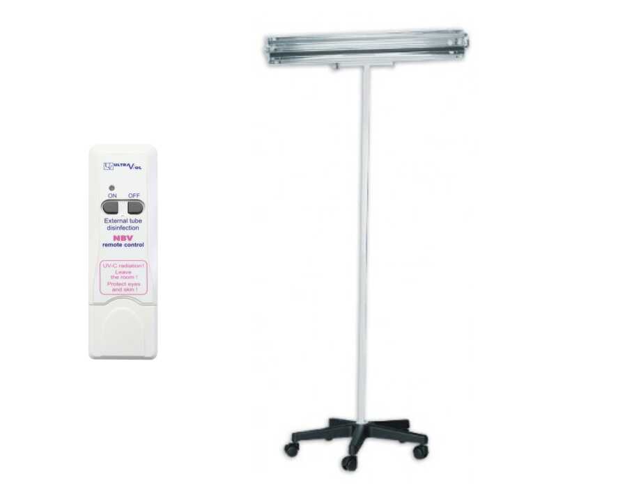 NBV-30P RC lampa bakteriobójcza bezpośredniego działania 1x30W mobilna z pilotem
